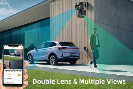 BELIA 4K 8MP WiFi Surveillance Camera With Dual Lens - ESCAPION