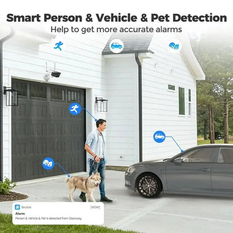 Reolink Duo Outdoor 4K Security Camera With AI Detection