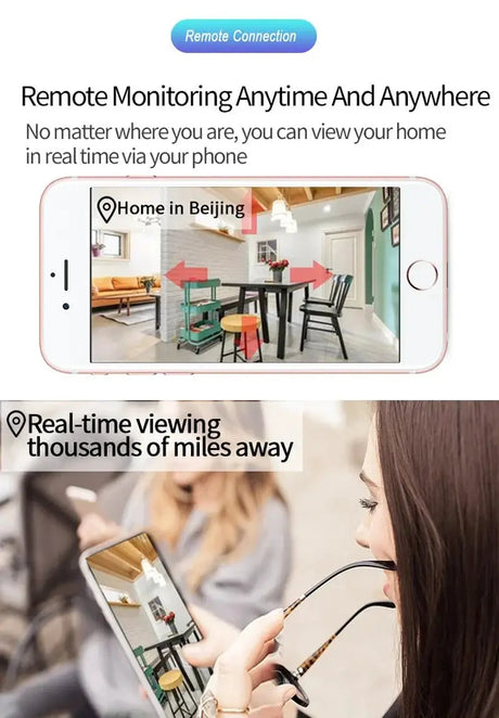 Tuya PTZ IP Camera With Auto Tracking And Wireless Night Vision 1080P - stepyours.com