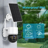 Solar Wireless Security Camera With Night Vision And PIR