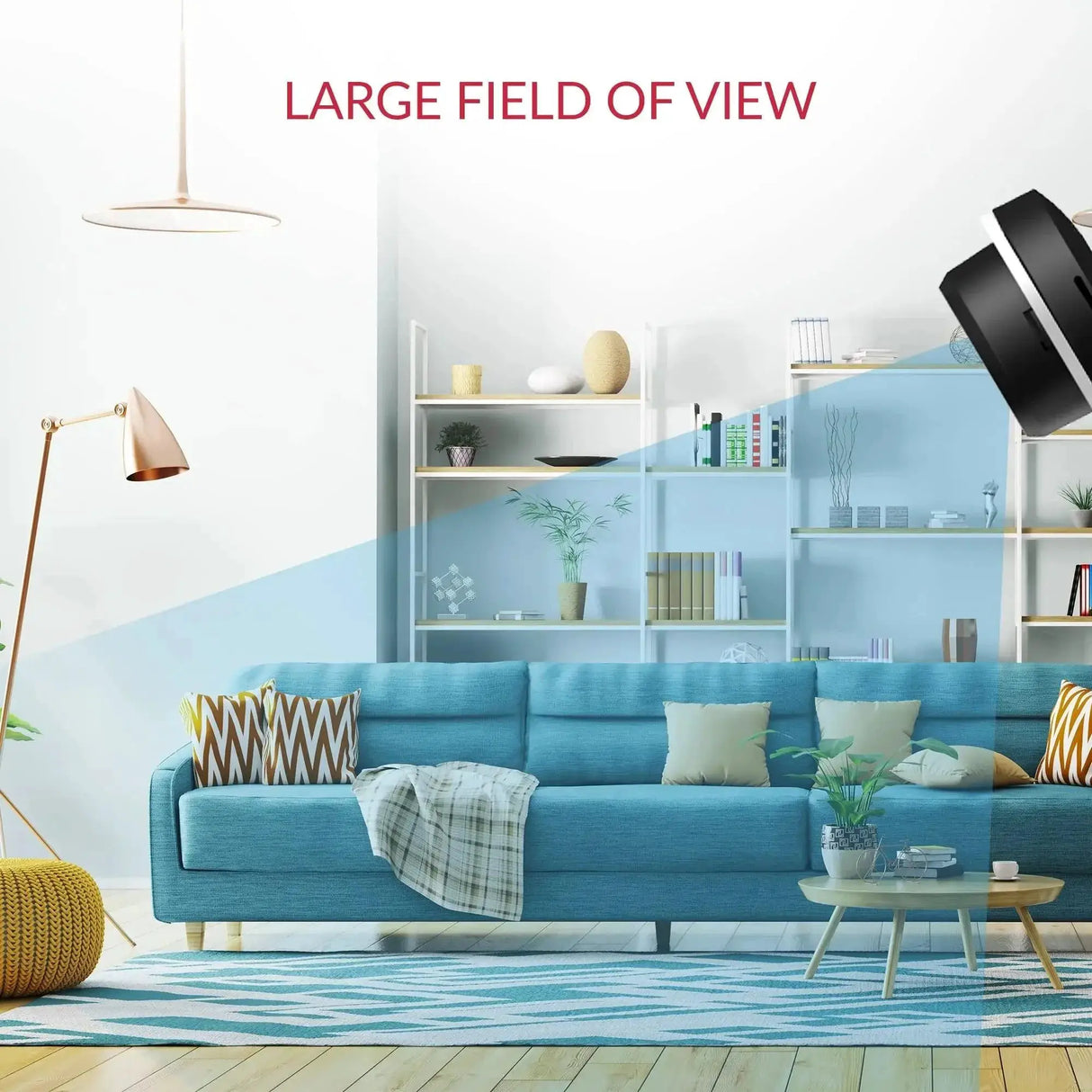 YI Home Security Camera With Night Vision Smart Video Cam