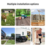 BESDER 6K 12MP Outdoor IP Camera - Three Lens AI Human Detection Waterproof - stepyours.com