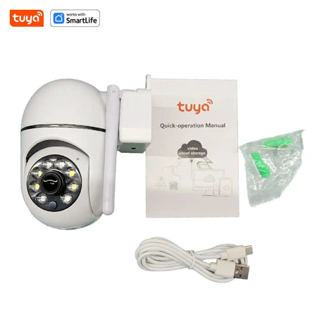 Tuya 4MP Indoor WiFi Camera Two Way Audio and Motion Alerts Plus - stepyours.com