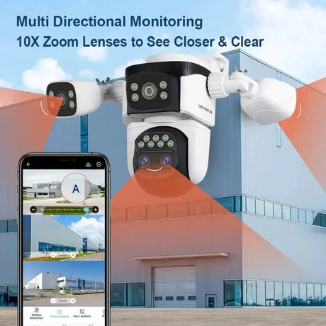 LS Vision LS - WL320 - 10X Outdoor PTZ Camera With Auto Tracking AI Pro - stepyours.com