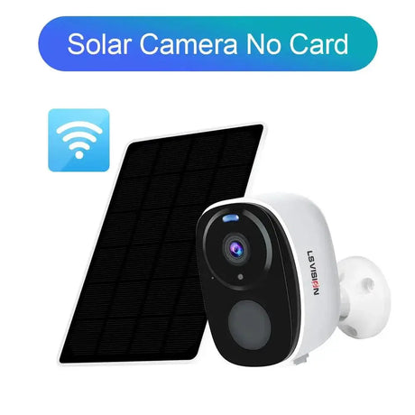LS Vision Solar Powered Outdoor Security Camera Pro