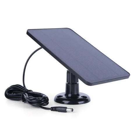 Solar Panel Security Camera Charger Outdoor Power Kit