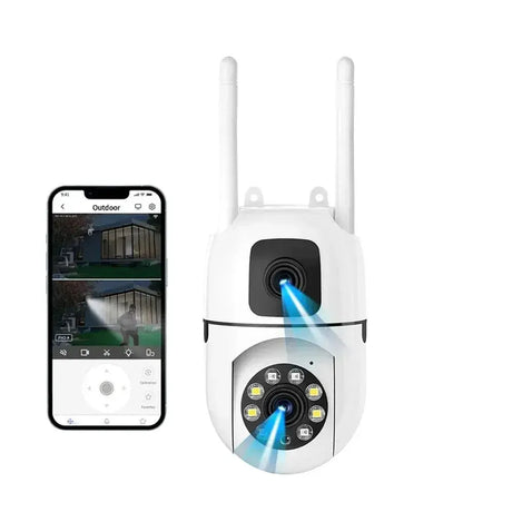 OK - A2 - EU PTZ WiFi Camera With Auto Tracking AI Detection Full Color Night Vision - stepyours.com