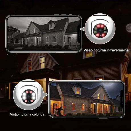 Wireless Security Camera Night Vision And Motion Detection