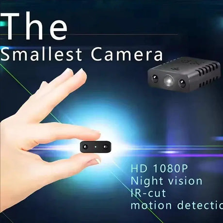 XD Mini Camera Full HD 4K WiFi Night Vision Remote Security Monitoring Home Protection Waterproof Video Recorder by stepyours.com