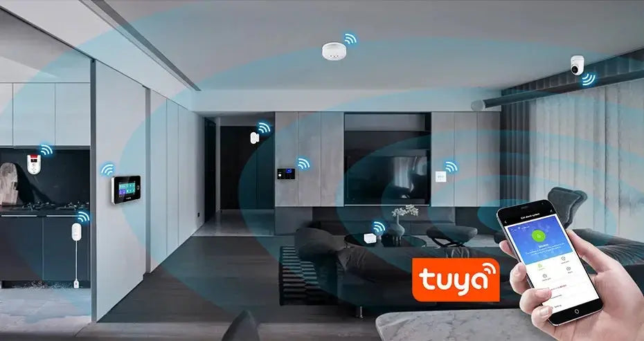 Fuers 5MP WiFi Camera Tuya Smart Home Security Monitor - ESCAPION