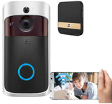 Video Doorbell Camera HD WiFi Doorbell Wireless Operated Motion Detector Audio & Speaker Night Vision for iOS&Android by stepyours.com