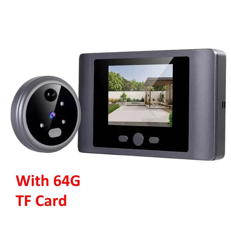 2.8" LCD Screen IR Night vison PIR Motion Detection Digital Electronic Viewer Bell Door Peephole HD Camera Photo Video Recording by stepyours.com