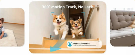Blurams 2K Indoor Camera - 360 Pet And Elder Surveillance With OneTouch Call - stepyours.com
