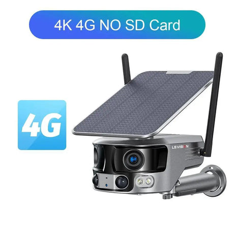 Solar Security Camera 4K Crystal Clear Surveillance Solution