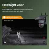INQMEGA Solar Wireless Camera Eco Friendly Security Solution