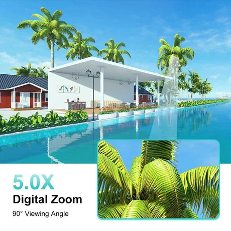Yoosee 5MP Outdoor IP Camera Weatherproof IP66 360 PTZ Night Vision - stepyours.com