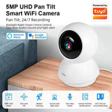 Fuers 4K 8MP Indoor IP Camera WiFi With Auto Tracking - Tuya App Compatible - stepyours.com