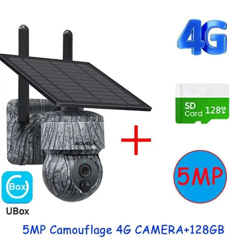 INQMEGA Solar Wireless Camera Eco Friendly Security Solution