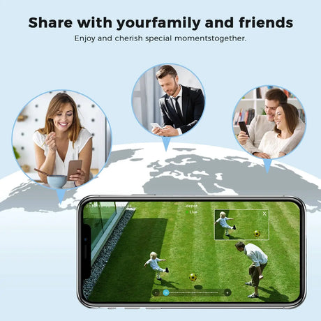 20MP PTZ WiFi Surveillance Camera 4 Lens 10X Zoom Outdoor Night Vision - stepyours.com