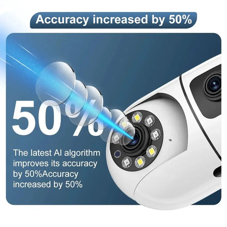 OK - A2 - EU PTZ WiFi Camera With Auto Tracking AI Detection Full Color Night Vision - stepyours.com