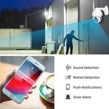 Abuntu YCC365 PTZ WiFi Outdoor Camera 1080P 4X Zoom With Smart Tracking - stepyours.com
