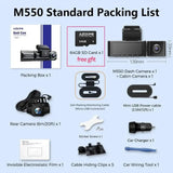 AZDOME M550 Dash Cam 4K Enhanced Car Surveillance System