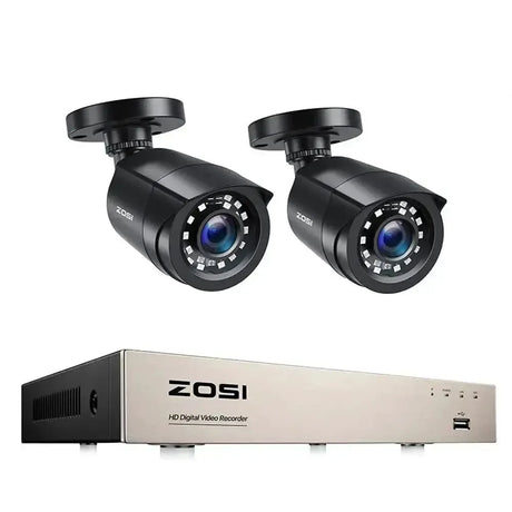 ZOSI Outdoor Surveillance Kit Crystal Clear Day Night Vision