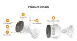 IMOU Ranger 4MP Bullet Lite Indoor Outdoor Security Camera AI Detection - stepyours.com
