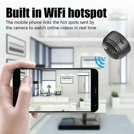 A9 WiFi Mini Camera 720P Indoor Security For Home Office Infant Pet Monitoring - stepyours.com