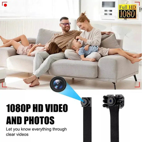 HD 1080P WiFi Camera DIY Portable Mini Camera Infrared Night Vision Motion Detection Support Remote View P2P Micro Webcam