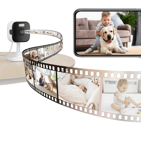 BESDER 5MP Mini Cube Camera - AI Human Detection and Two - Way Audio - stepyours.com