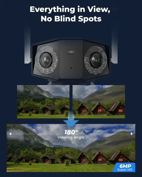 Reolink 4G Solar Outdoor Security Camera 6MP Wireless