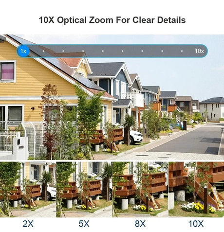 LS VISION 20MP Outdoor WiFi Security Camera With 4 Lenses 10X Zoom Auto Tracking - stepyours.com