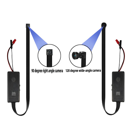4KFHD, WIFI Miniature Camera, Supports APP Remote Viewing, Motion Detection, Loop Storage, Portable 1080P Small Camera