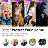 X5 Mini WiFi Camera 2024 Night Vision Indoor Home Security Recorder - stepyours.com
