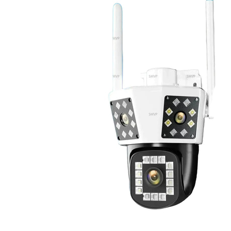 Outdoor AI Security Camera With 6K Surveillance Tracking