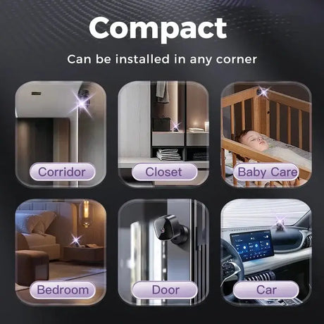 Lenovo Wifi Camera 6K HD Mini Camera Wireless Security Protection Remote Monitor Camcorders Video Surveillance Home Smart Camera