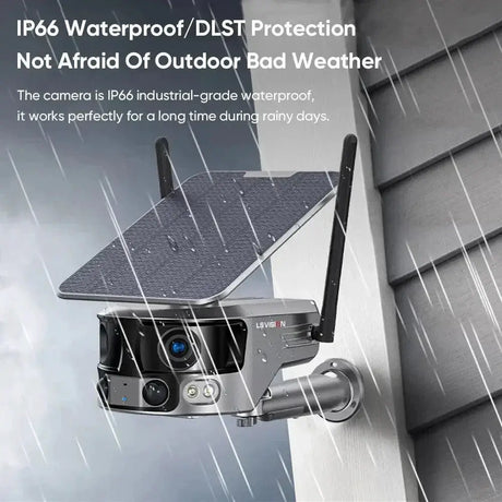 Solar Security Camera 4K Crystal Clear Surveillance Solution