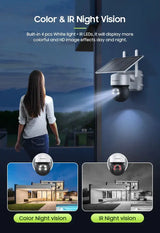 Shiwojia 5W 4G Solar Camera WiFi Tuya Smart Outdoor Cam