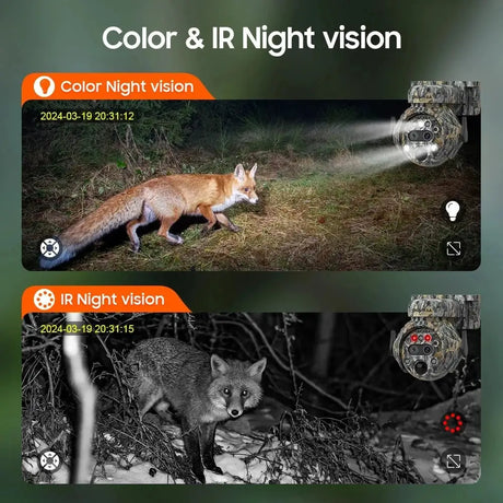 Shiwojia 12X Zoom 4K Solar Camera With Dual Lens 4G 360 Degree View - stepyours.com