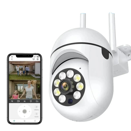 Outdoor WiFi Camera With Color Night Vision Surveillance