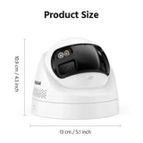 Annke 8MP Dual Lens IP PoE Security Camera Human Detection And Two Way Audio - stepyours.com