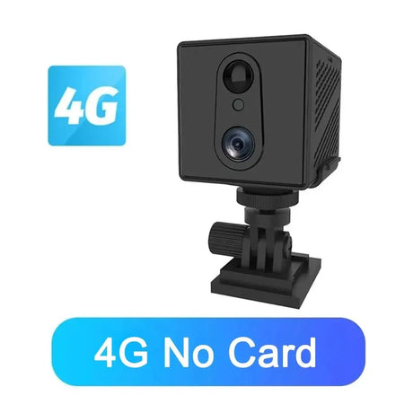 5MP 4G SIM Card Mini Camera - Indoor Night Vision Security Battery Powered Cam - stepyours.com
