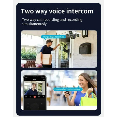 Tuya Smart 15MP 3 Lens AI Outdoor CCTV With Auto Tracking And WiFi Alarm - stepyours.com