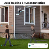 BESDER 6K 12MP Outdoor IP Camera - Three Lens AI Human Detection Waterproof - stepyours.com