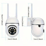 BoyKeep Wireless 1080P Security Camera Outdoor TwoWay Audio 360 NightVision - stepyours.com