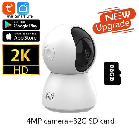 Tuya Smart HD Indoor Security Camera With Night Vision