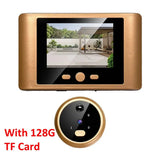 2.8" LCD Screen IR Night vison PIR Motion Detection Digital Electronic Viewer Bell Door Peephole HD Camera Photo Video Recording by stepyours.com