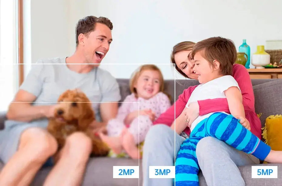 Fuers 5MP WiFi Camera Tuya Smart Home Security Monitor - ESCAPION