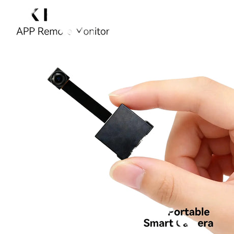 Upgraded Version 4K HD Mini WiFi Camera Supports Remote Viewing Motion Detection Home Nanny Style DIY Camera Supports SD Card